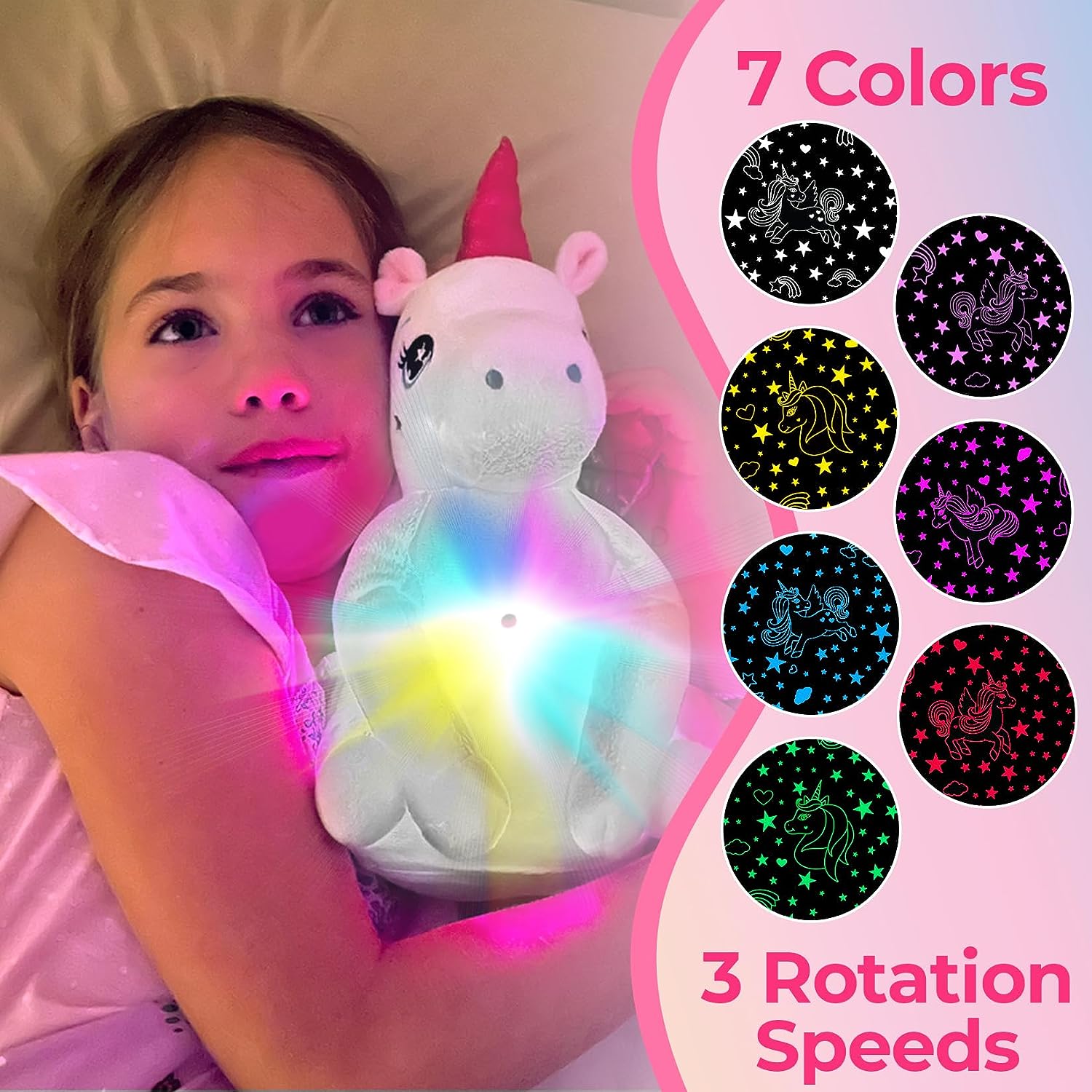 Stuffed Unicorn Unicorn Light Up Teddy Adopt Me! Neon Unicorn