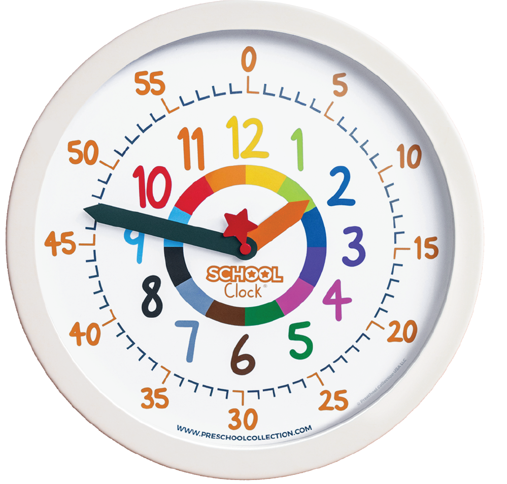 Time Teacher School Clock - Preschool Collection