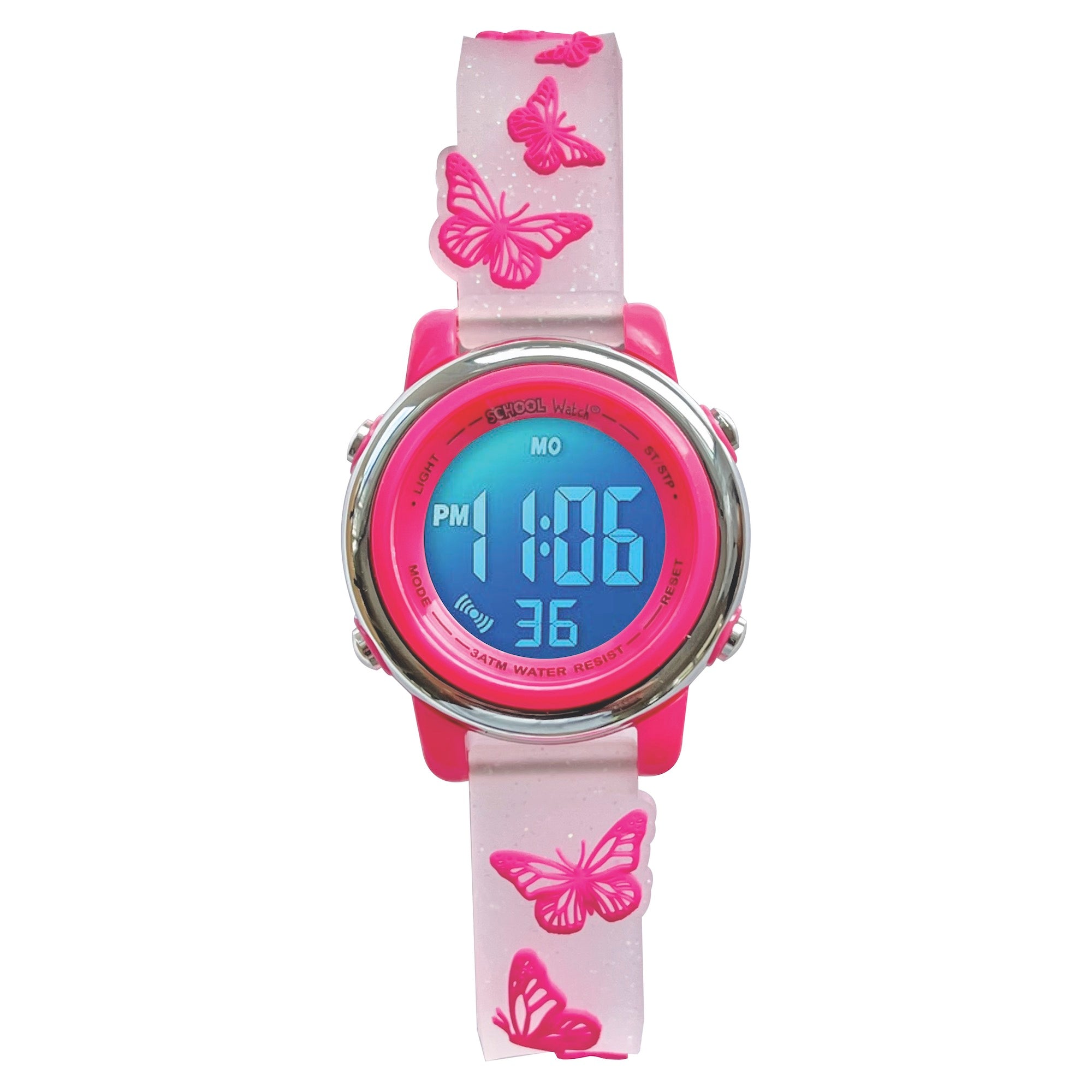 Butterfly Digital School Watch: Children Time Teacher Watch