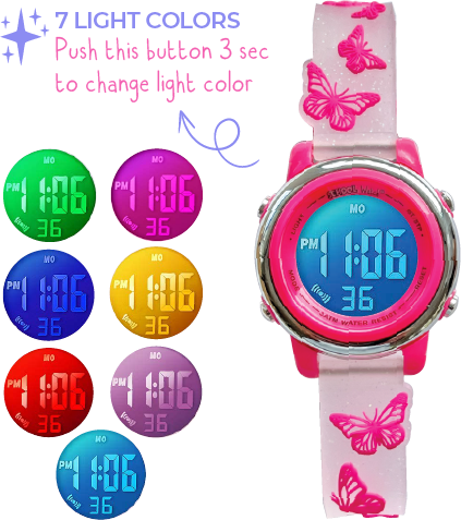 Butterfly Light Up Watch