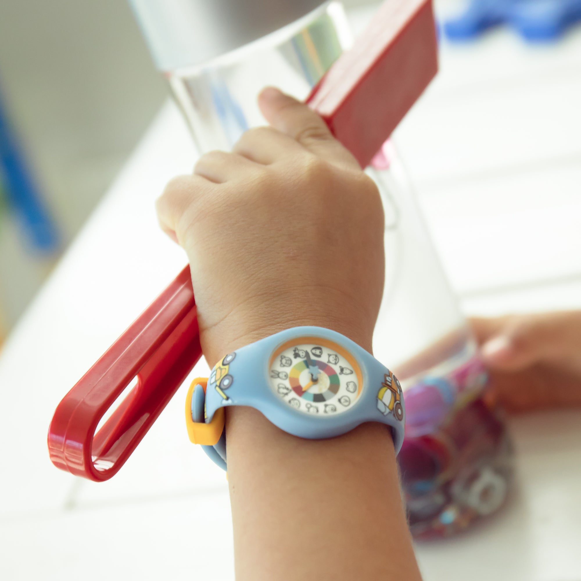Truck Preschool Watch Timer Teacher Watch with Animals Kids