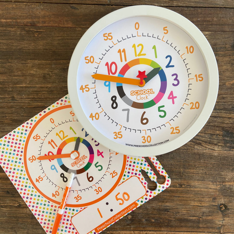 Time Teacher School Clock - Preschool Collection