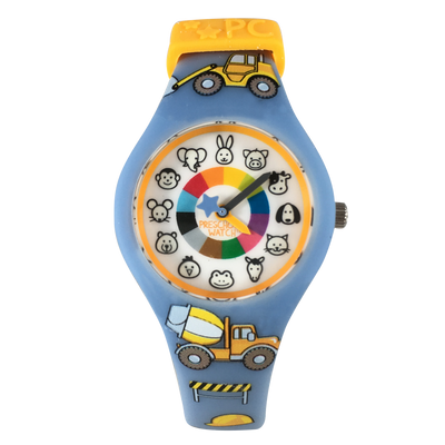 Truck Silicone Preschool Watch - Toddler & Kids Time Teaching Watch - Preschool Collection